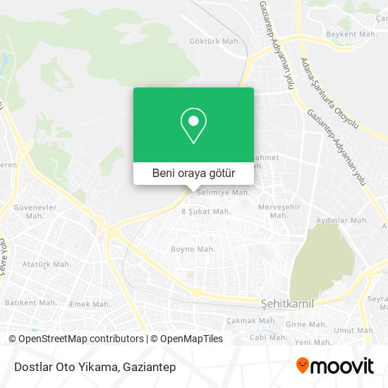 Dostlar Oto Yikama harita