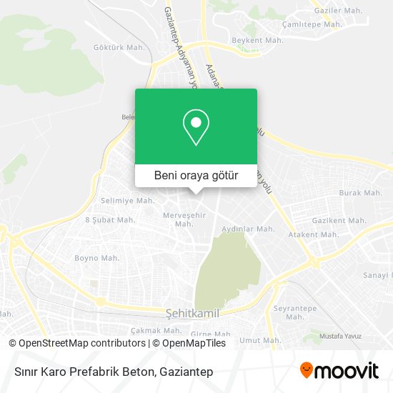 Sınır Karo Prefabrik Beton harita