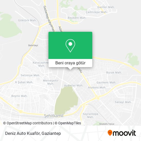 Deniz Auto Kuaför harita