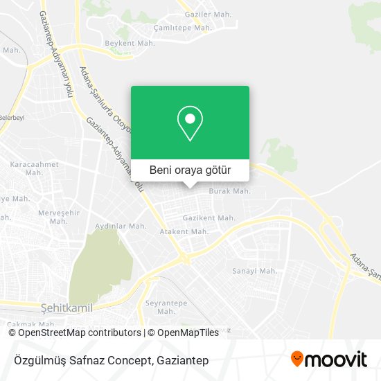 Özgülmüş Safnaz Concept harita