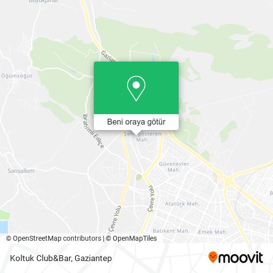 Koltuk Club&Bar harita