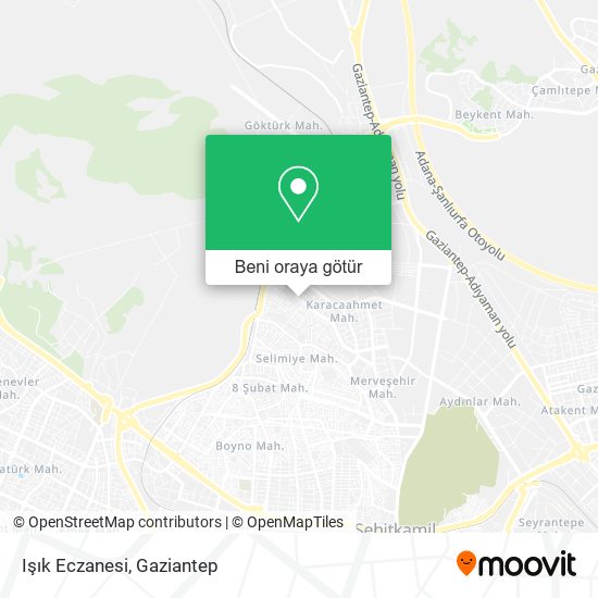 Işık Eczanesi harita