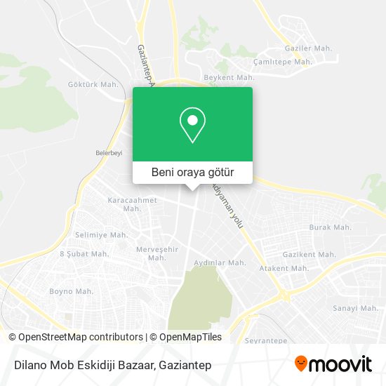 Dilano Mob Eskidiji Bazaar harita