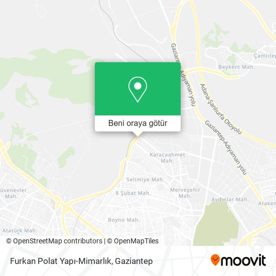 Furkan Polat Yapı-Mimarlık harita