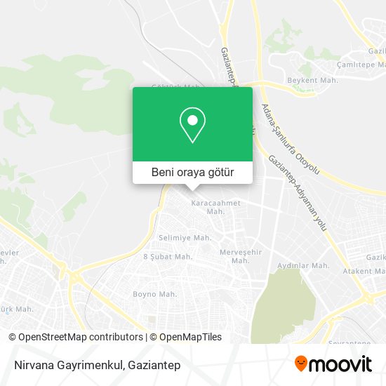 Nirvana Gayrimenkul harita