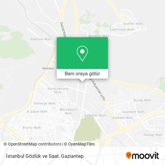 İstanbul Gözlük ve Saat harita
