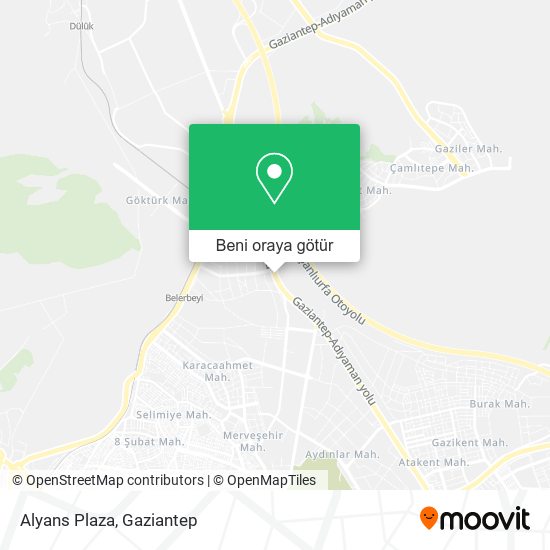 Alyans Plaza harita