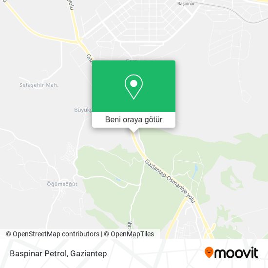 Baspinar Petrol harita