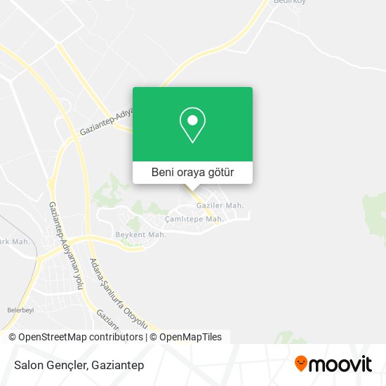 Salon Gençler harita