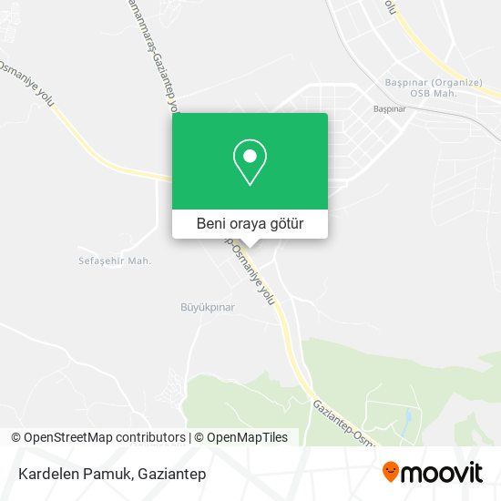 Kardelen Pamuk harita