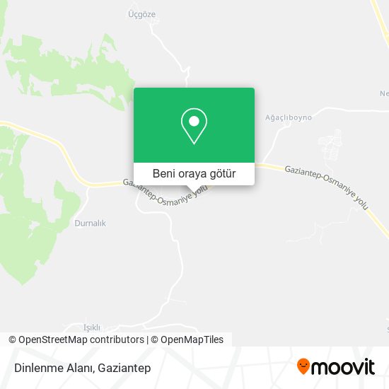 Dinlenme Alanı harita