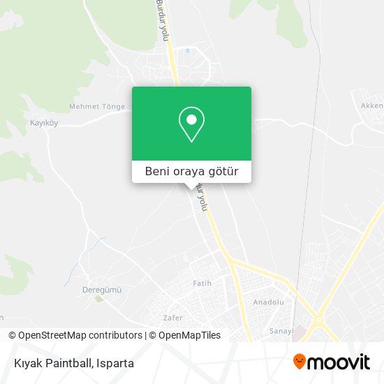 Kıyak Paintball harita