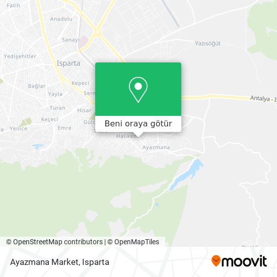 Ayazmana Market harita