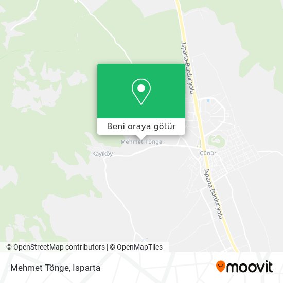 Mehmet Tönge harita