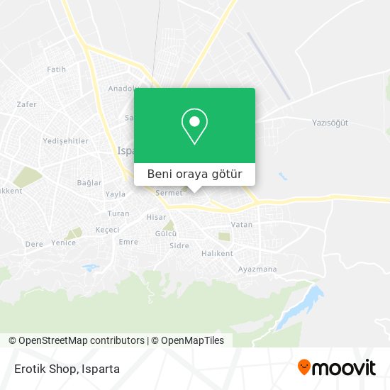 Erotik Shop harita