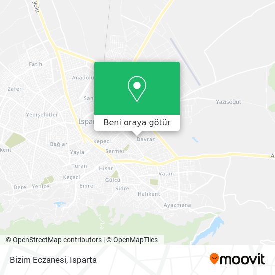 Bizim Eczanesi harita