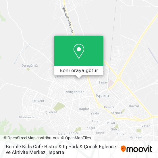 Bubble Kids Cafe Bistro & Iq Park & Çocuk Eğlence ve Aktivite Merkezi harita