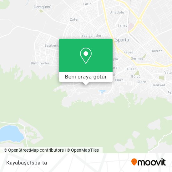 Kayabaşı harita