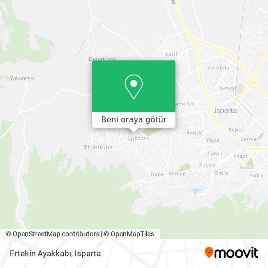 Ertekin Ayakkabı harita