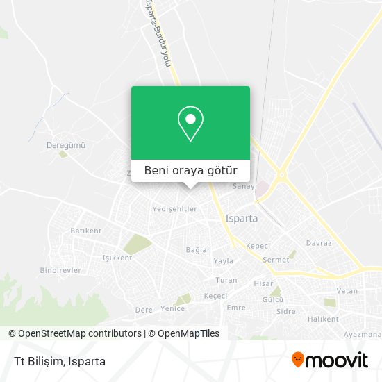 Tt Bilişim harita