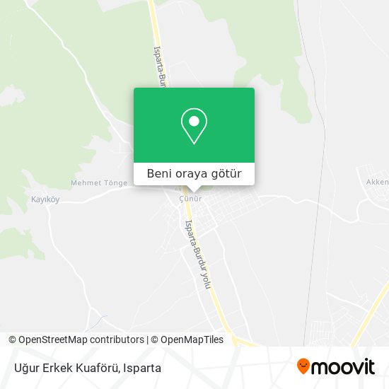 Uğur Erkek Kuaförü harita