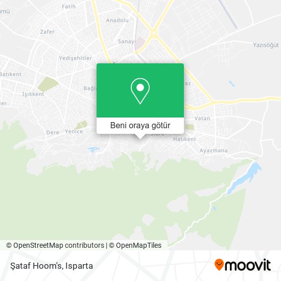 Şataf Hoom's harita