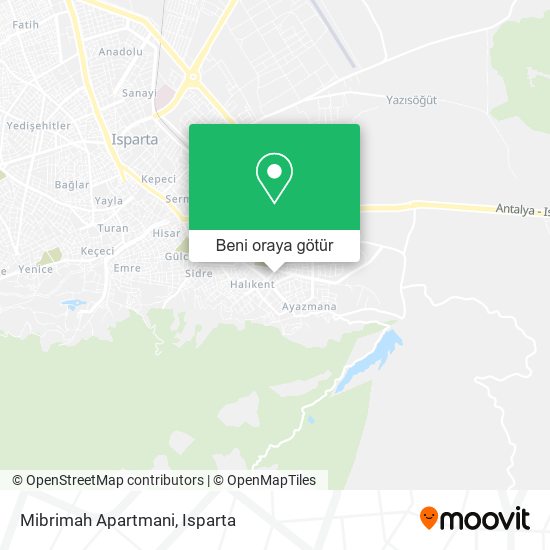 Mibrimah Apartmani harita