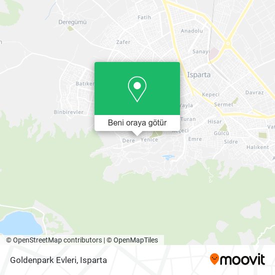 Goldenpark Evleri harita