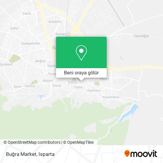 Buğra Market harita