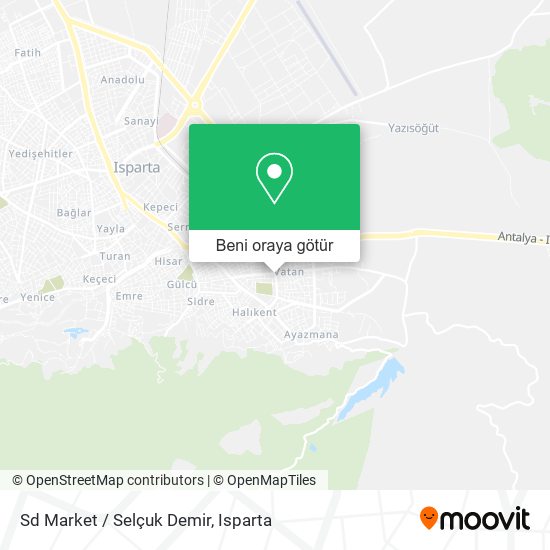 Sd Market / Selçuk Demir harita