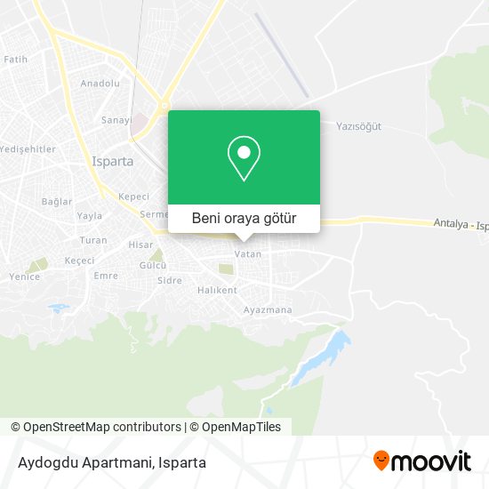 Aydogdu Apartmani harita