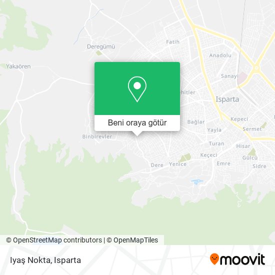 Iyaş Nokta harita