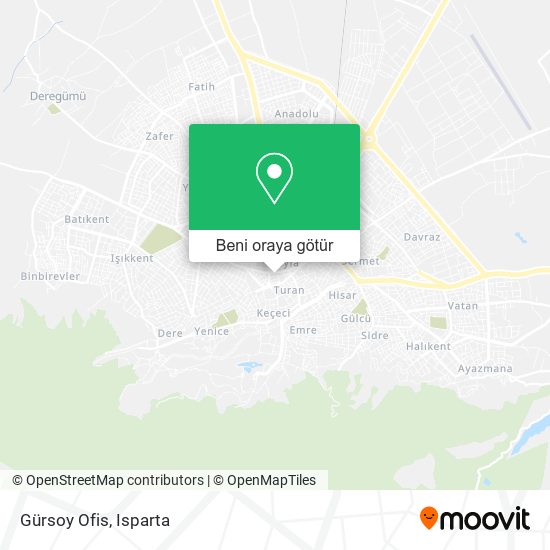 Gürsoy Ofis harita
