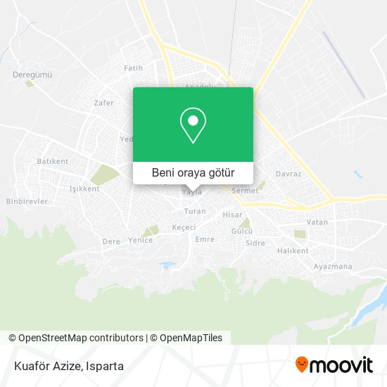 Kuaför Azize harita