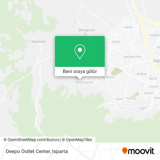 Deepo Outlet Center harita