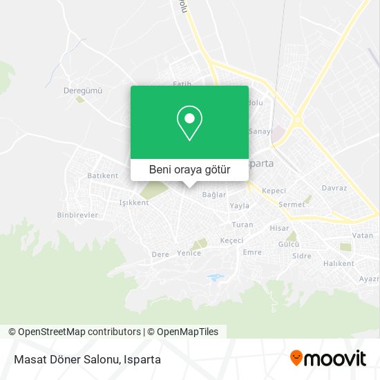 Masat Döner Salonu harita