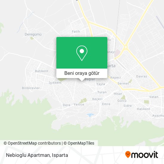 Nebioglu Apartman harita