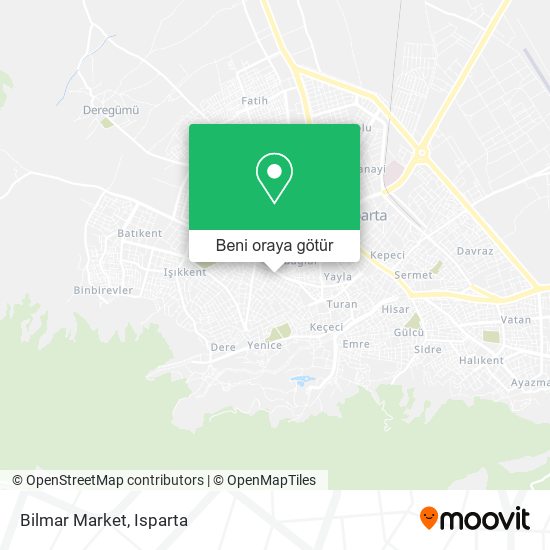Bilmar Market harita