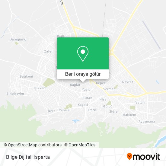 Bilge Dijital harita