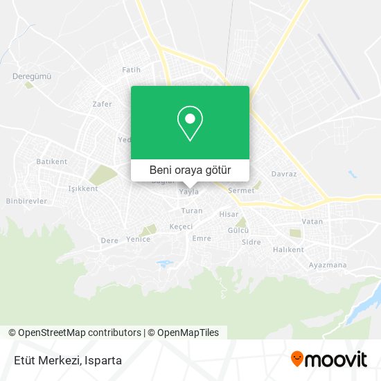 Etüt Merkezi harita