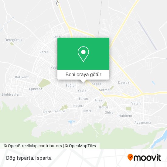 Dög Isparta harita