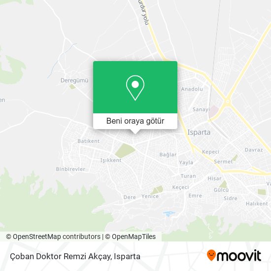 Çoban Doktor Remzi Akçay harita