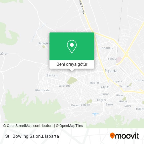 Stil Bowling Salonu harita