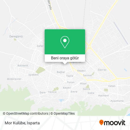 Mor Kulübe harita