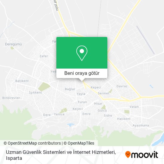Uzman Güvenlik Sistemleri ve İnternet Hizmetleri harita