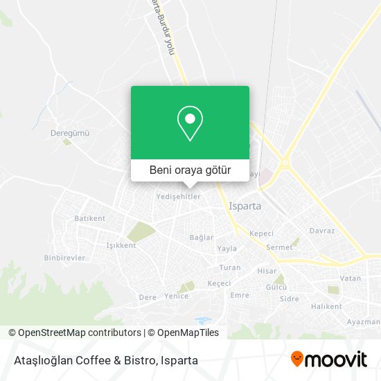 Ataşlıoğlan Coffee & Bistro harita