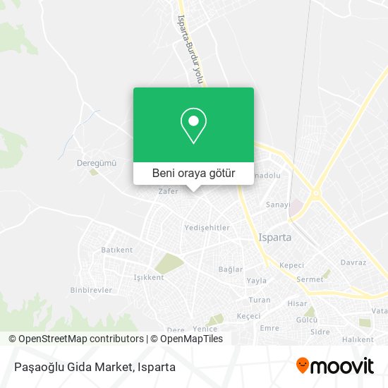 Paşaoğlu Gida Market harita