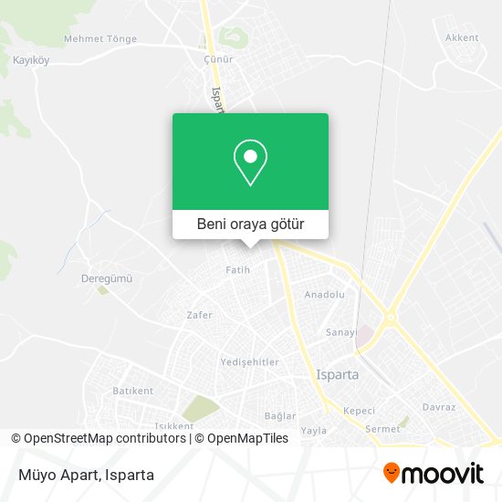 Müyo Apart harita
