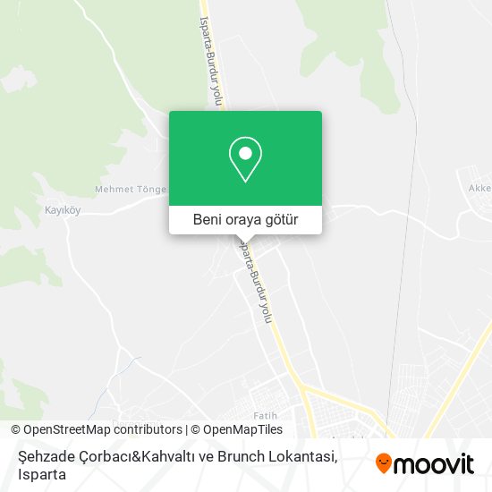 Şehzade Çorbacı&Kahvaltı ve Brunch Lokantasi harita