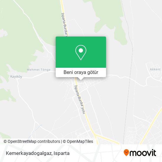 Kemerkayadogalgaz harita
